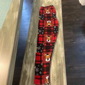 Juniors pajama bottoms large (11-13)